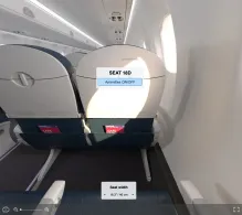 Republic Airways Embraer E170 V.2 DL seat maps 360 panorama view