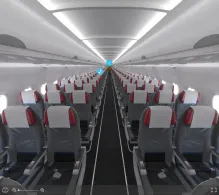Pegasus Airlines Airbus A320-200 V.1 seat maps 360 panorama view