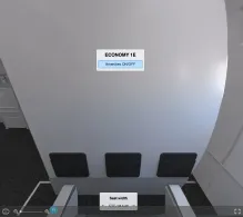 Pegasus Airlines Airbus A320-200 V.1 seat maps 360 panorama view