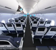 Delta Airbus A321neo V.1 seat maps 360 panorama view