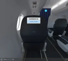 SkyWest Airlines Embraer E175 V.6 AS seat maps 360 panorama view