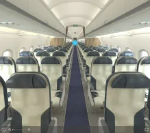 ITA Airways Airbus A320neo seat maps 360 panorama view