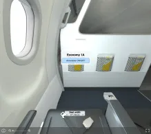 Allegiant Air Airbus A320-200 V.3 seat maps 360 panorama view