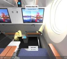 Lufthansa Airbus A350-900 Allegris seat maps 360 panorama view