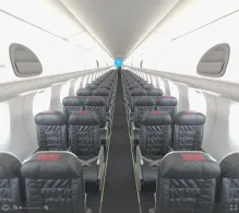 American Airlines Embraer E175 seat maps 360 panorama view
