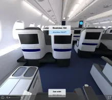 Lufthansa Airbus A380-800 V.1 seat maps 360 panorama view