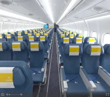 Air Caraibes Airbus A330-300 seat maps 360 panorama view