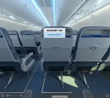 Sun Country Airlines Boeing 737-900 ER seat maps 360 panorama view