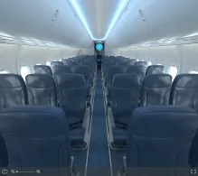Sun Country Airlines Boeing 737-900 ER seat maps 360 panorama view