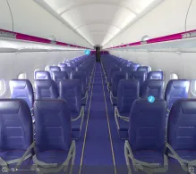 Wizz Air Airbus A320neo seat maps 360 panorama view