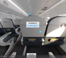 United Embraer E170 V.2 seat maps 360 panorama view