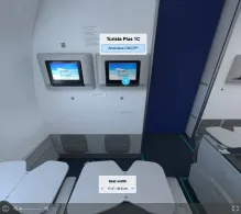 Iberojet Portugal Airbus A330-300 seat maps 360 panorama view