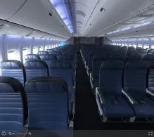 United Boeing 777-200ER V.2 seat maps 360 panorama view
