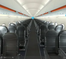 Allegiant Air Airbus A320-200 V.2 seat maps 360 panorama view