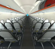 Allegiant Air Airbus A320-200 V.2 seat maps 360 panorama view