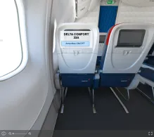Delta Boeing 767-300ER V.1 seat maps 360 panorama view