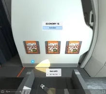 easyJet Switzerland Airbus A320neo seat maps 360 panorama view