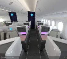 Air New Zealand Boeing 787-9 V.4 seat maps 360 panorama view