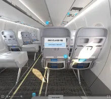 JSX Air ATR 42-600 seat maps 360 panorama view