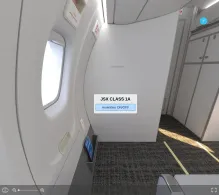 JSX Air ATR 42-600 seat maps 360 panorama view