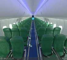 Transavia Boeing 737-800 seat maps 360 panorama view