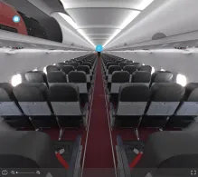 AirAsia Airbus A320neo seat maps 360 panorama view