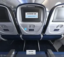 United Boeing 787-9 V.2 seat maps 360 panorama view