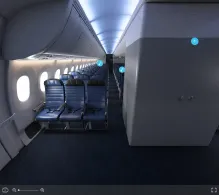 United Boeing 787-9 V.2 seat maps 360 panorama view