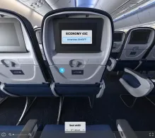 United Boeing 787-9 V.2 seat maps 360 panorama view