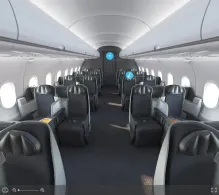 American Airlines Airbus A321-200 V.2 seat maps 360 panorama view