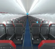 Malta Air Boeing 737-800 seat maps 360 panorama view