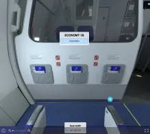 IndiGo Airbus A320neo V.2 seat maps 360 panorama view