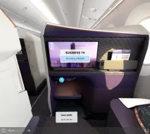 Riyadh Air Boeing 787-9 seat maps 360 panorama view