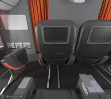 Jetstar Airways Boeing 787-8 seat maps 360 panorama view
