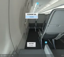 Viva Airbus A321neo V.1 seat maps 360 panorama view