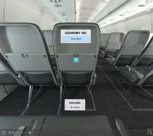 Viva Airbus A321neo V.1 seat maps 360 panorama view