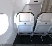 Swiss Airbus A320-200 V.1 seat maps 360 panorama view