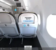 Swiss Airbus A320-200 V.1 seat maps 360 panorama view