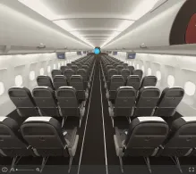 Swiss Airbus A320-200 V.1 seat maps 360 panorama view