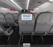 Eurowings Airbus A319-100 V.2 seat maps 360 panorama view