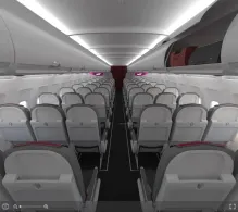 Eurowings Airbus A319-100 V.2 seat maps 360 panorama view