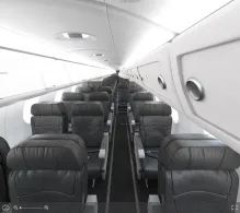 American Airlines Bombardier CRJ900 V.1 seat maps 360 panorama view