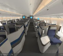 United Boeing 767-300ER V.1 seat maps 360 panorama view