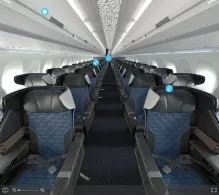 Delta Airbus A321neo V.2 seat maps 360 panorama view