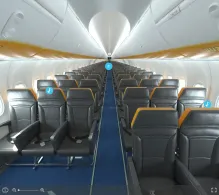 Buzz Boeing 737-800 seat maps 360 panorama view
