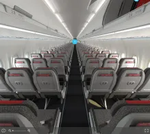 Air Arabia Airbus A320neo seat maps 360 panorama view