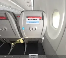 Air Arabia Airbus A320neo seat maps 360 panorama view