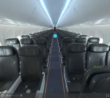 SkyUp MT Boeing 737-800 seat maps 360 panorama view