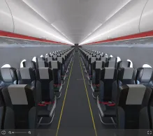Pegasus Airlines Airbus A320-200neo seat maps 360 panorama view