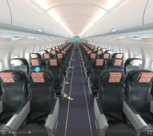 Air France Airbus A319-100 V.2 seat maps 360 panorama view